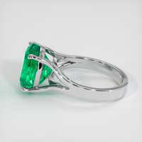4.85 Ct. Emerald Ring, Platinum 950 4