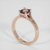 1.08 Ct. Bi Color Sapphire Ring, 18K Rose Gold 2