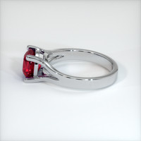 2.17 Ct. Ruby Ring, 14K White Gold 4