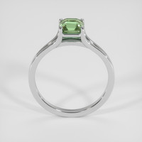 1.54 Ct. Yellowish Green Sapphire Ring, 14K White Gold 3