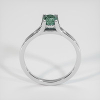 0.90 Ct. Sapphire Ring, 14K White Gold 3