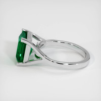 3.68 Ct. Emerald Ring, 18K White Gold 4