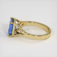 2.58 Ct. Blue Sapphire Ring, 14K Yellow Gold 4