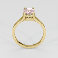 2.04 Ct. Padparadscha Sapphire Ring, 14K Yellow Gold 3