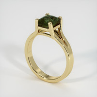 2.97 Ct. Sapphire Ring, 14K Yellow Gold 2