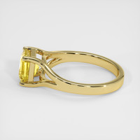 2.05 Ct. Yellow Sapphire Ring, 14K Yellow Gold 4