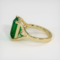 4.76 Ct. Emerald Ring, 18K Yellow Gold 4