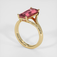 4.23 Ct. Gemstone Ring, 18K Yellow Gold 2