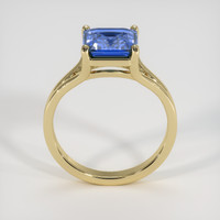 2.58 Ct. Blue Sapphire Ring, 18K Yellow Gold 3