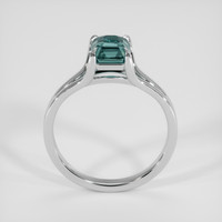1.58 Ct. Bluish Green Sapphire Ring, 18K Yellow Gold 3