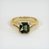 2.97 Ct. Sapphire Ring, 18K Yellow Gold 1