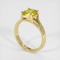 2.05 Ct. Yellow Sapphire Ring, 18K Yellow Gold 2