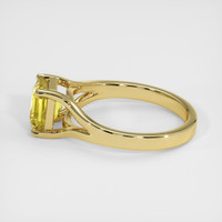 2.05 Ct. Yellow Sapphire Ring, 18K Yellow Gold 4