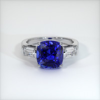 6.11 Ct. Sapphire Ring, Platinum 950 1