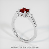 Ruby Ring 0.92 Ct., Platinum 950 Preview