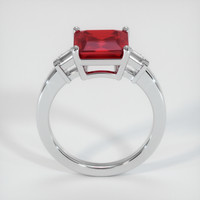 2.92 Ct. Ruby Ring, Platinum 950 3