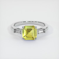1.94 Ct. Sapphire Ring, Platinum 950 1