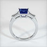 1.57 Ct. Blue Sapphire Ring, 10K White Gold 3