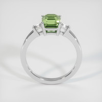 2.27 Ct. Bi Color Sapphire Ring, 10K White Gold 3