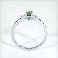 0.66 Ct. Sapphire Ring, 14K White Gold 3