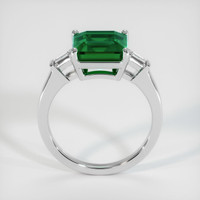 3.26 Ct. Emerald Ring, 18K White Gold 3