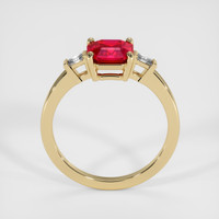 1.35 Ct. Ruby Ring, 14K Yellow Gold 3