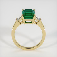 2.79 Ct. Emerald Ring, 18K Yellow Gold 3