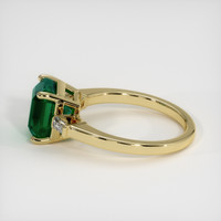 2.79 Ct. Emerald Ring, 18K Yellow Gold 4