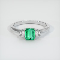 Emerald Ring 0.61 Ct. Platinum 950 Preview