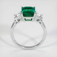 2.85 Ct. Emerald Ring, Platinum 950 3