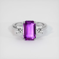 2.16 Ct. Sapphire Ring, Platinum 950 1