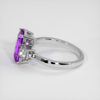 2.16 Ct. Sapphire Ring, Platinum 950 4