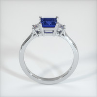 1.33 Ct. Blue Sapphire Ring, 10K White Gold 3
