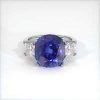 4.49 Ct. Blue Sapphire Ring, 10K White Gold 1