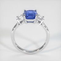 2.08 Ct. Sapphire Ring, 14K White Gold 3