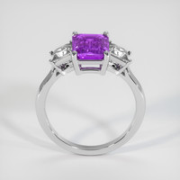 2.16 Ct. Sapphire Ring, 14K White Gold 3
