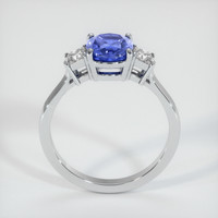 1.46 Ct. Blue Sapphire Ring, 18K White Gold 3