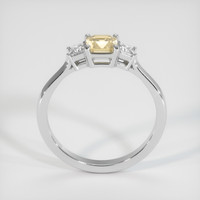 0.88 Ct. Sapphire Ring, 18K White Gold 3