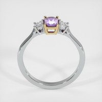 0.61 Ct. Sapphire Ring, 18K Yellow & White 3