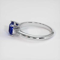 1.57 Ct. Sapphire Ring, Platinum 950 4