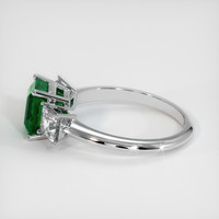 1.76 Ct. Emerald Ring, Platinum 950 4