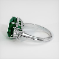 4.85 Ct. Emerald Ring, Platinum 950 4