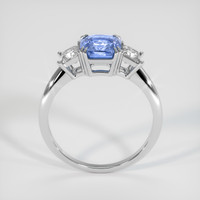 3.00 Ct. Blue Sapphire Ring, Platinum 950 3