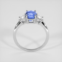 3.15 Ct. Blue Sapphire Ring, Platinum 950 3