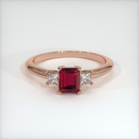 Ruby Ring 0.83 Ct. 18K Rose Gold Preview