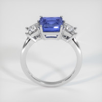 3.44 Ct. Sapphire Ring, 18K White Gold 3