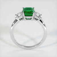 1.76 Ct. Emerald Ring, 18K White Gold 3