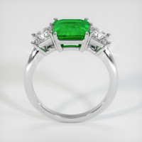 1.98 Ct. Emerald Ring, 18K White Gold 3