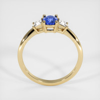 0.75 Ct. Sapphire Ring, 18K Yellow Gold 3