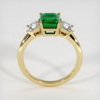 1.76 Ct. Emerald Ring, 18K Yellow Gold 3